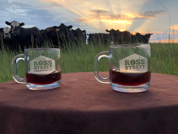 Farmer Fancy: Farmer Derek Klingenberg drinks coffee 'til the cows come home