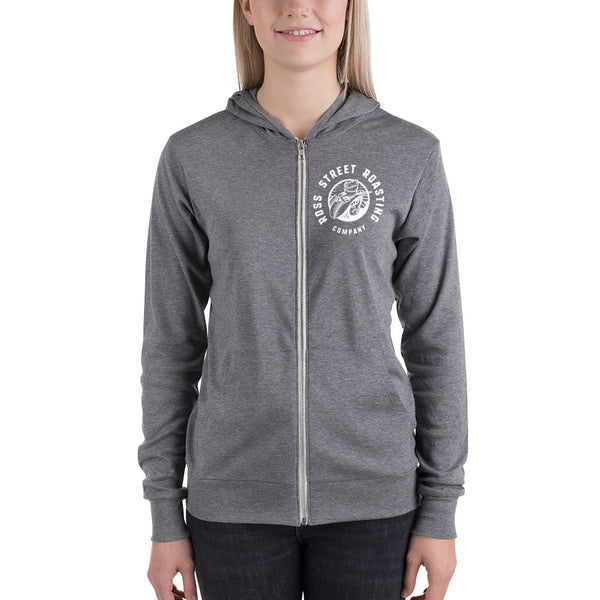 RSR Logo - Lightweight Zip-Up Hoodie (Unisex)